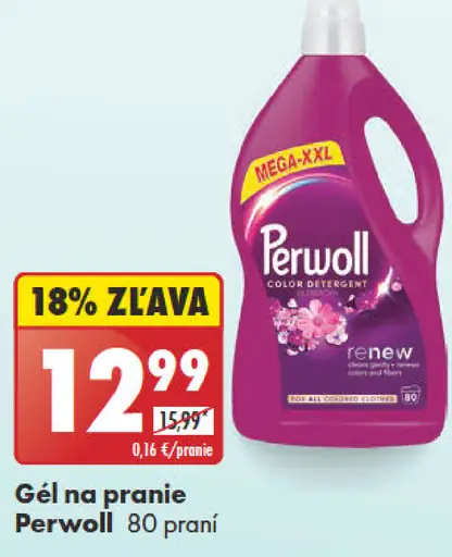 Perwoll Gél na pranie