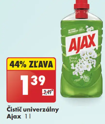 Ajax čistiť univerzálny