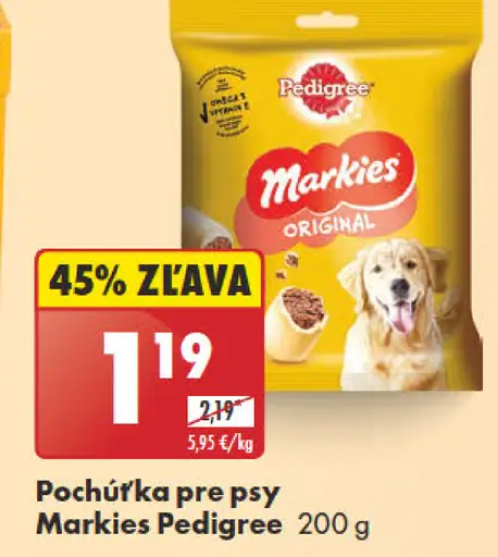 Pedigree Pochúťka pre psy Markies