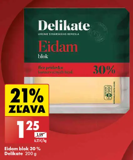 Delikate Eidam blok