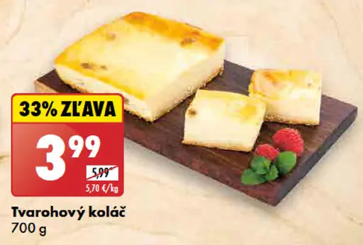 Tvarohový koláč