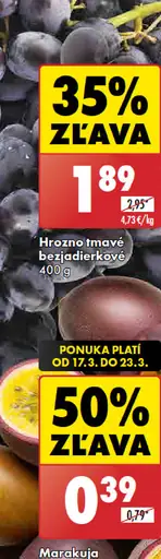 Hrozno tmavé bezjadierkové