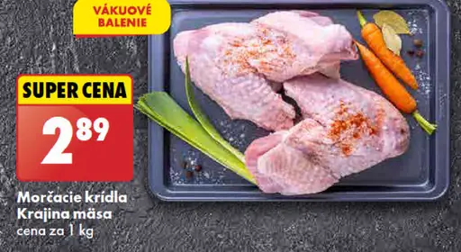 Krajina mäsa Kuracie krídla