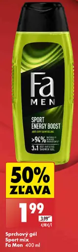 Fa Men Sprchový gél Sport mix