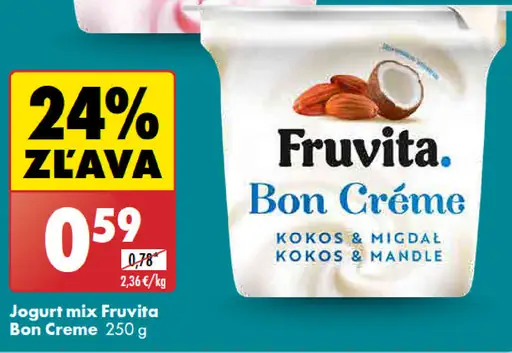 Fruvita jogurt Bon Créme mix