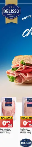Delisso Šunková saláma 90%