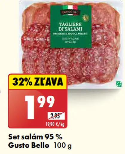 Gusto Bello Set salám 95%