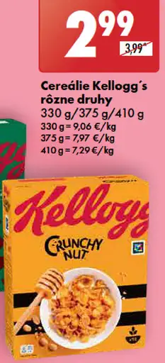 Kellogg's Cereálie