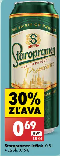 Staropramen plechovka