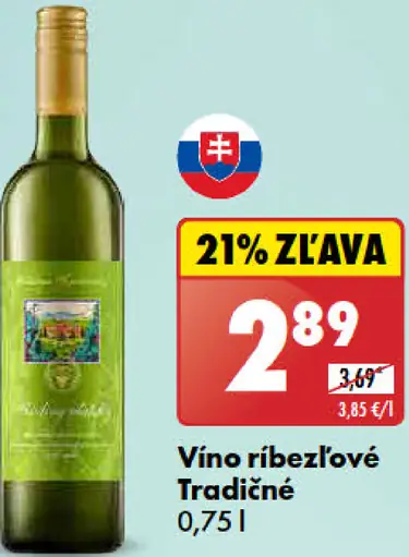 Víno ríbezľové Tradíčné