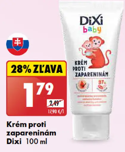 Dixi Krém proti zapareninám