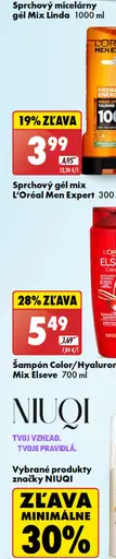 Linda Sprchový micelárny gél Mix