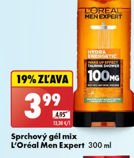 L'Oréal Sprchový gél mix Men Expert