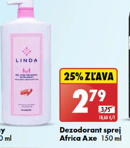 Axe Africa dezodorant sprej