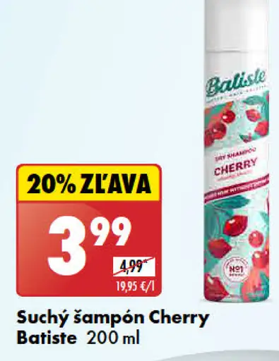 Batiste Suchý šampón Cherry
