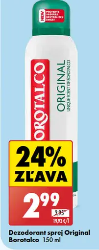 Borotalco Original dezodorant sprej