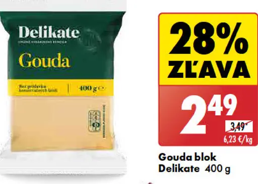 Gouda blok Delikate