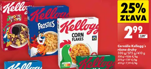 Kellogg's Cereálie