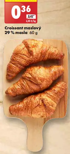 Croissant maslový