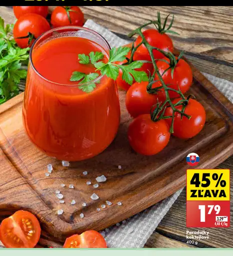 Paradajky koktejlové
