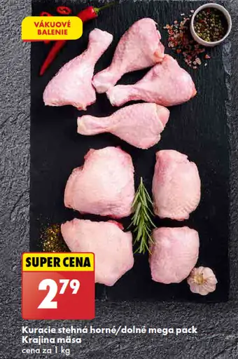 Krajina mäsa Kuracie stehná horné/dolné mega pack