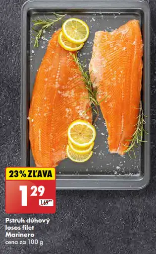 Marinero Pstruh dúhový losos filet
