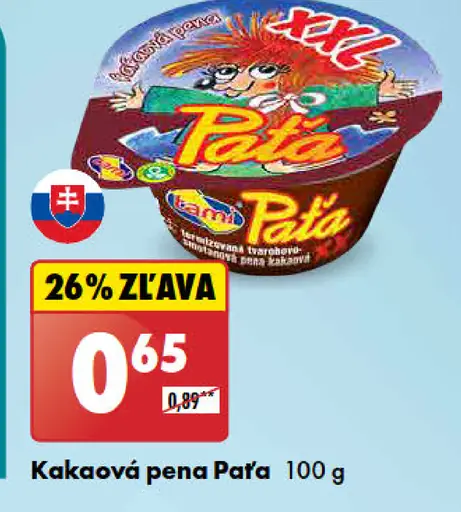 Paťa Kakaová pena