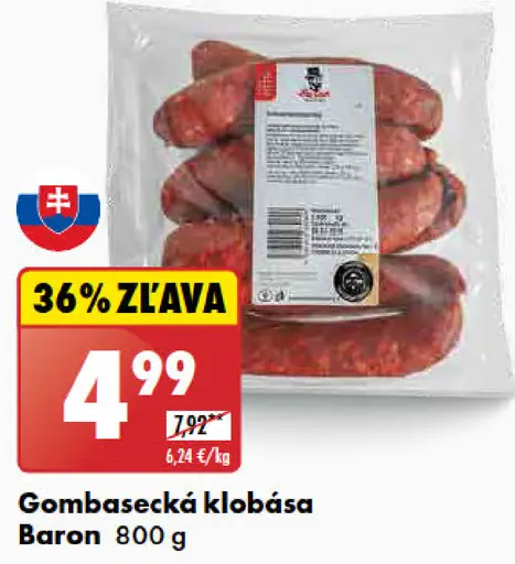 Baron Gombasecká klobása