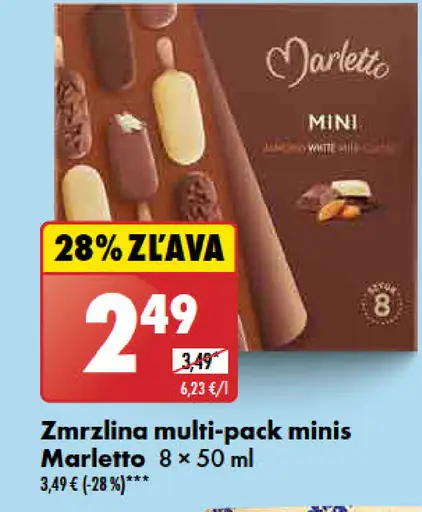 Marletto Zmrzlina multi-pack minis