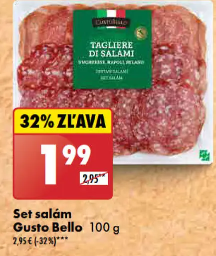 Gusto Bello Set salám
