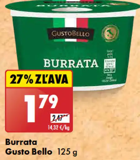 Gusto Bello Burrata