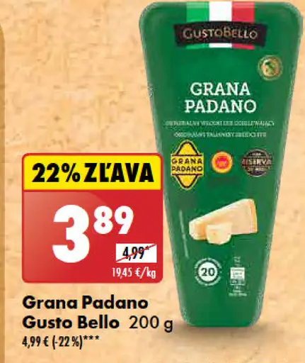 Gusto Bello Grana Padano