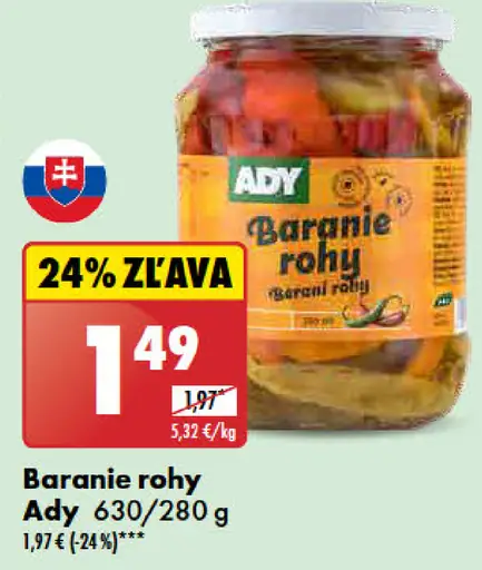 Ady Baranie rohy