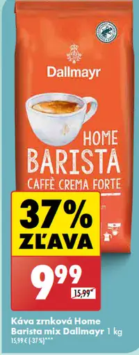 Dallmayr Home Barista mix káva zrnková