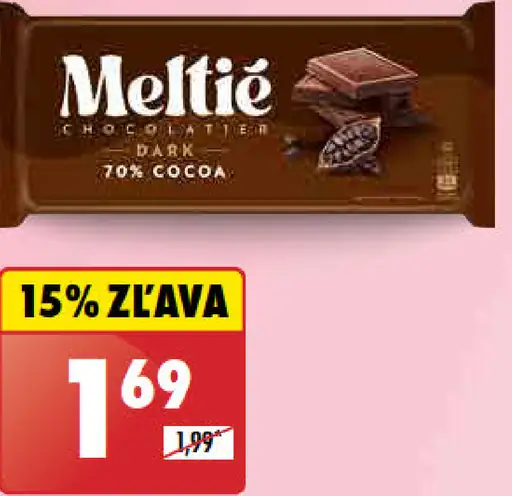 Meltíe Čokoláda horká 70 %
