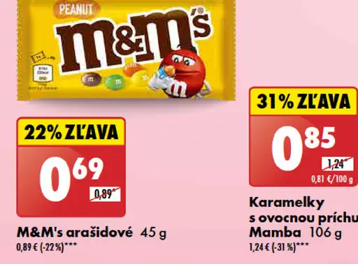 M&M's arašidové