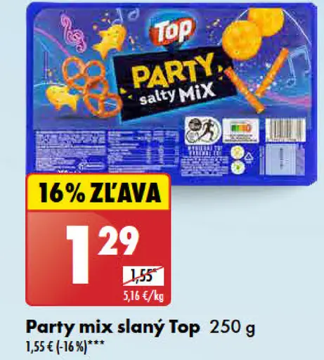 Party mix slaný Top