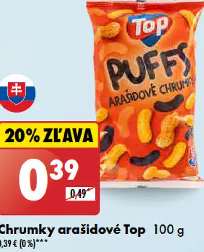 Top Chrumky arašidové
