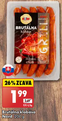 Nord Brutálna klobása