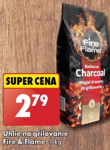 Fire & Flame Uhlie na grilovanie
