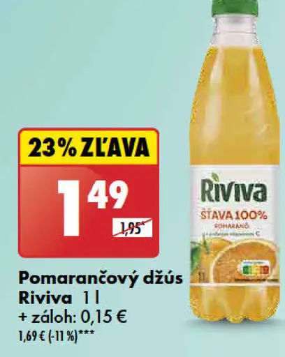Riviva Pomarančový džús