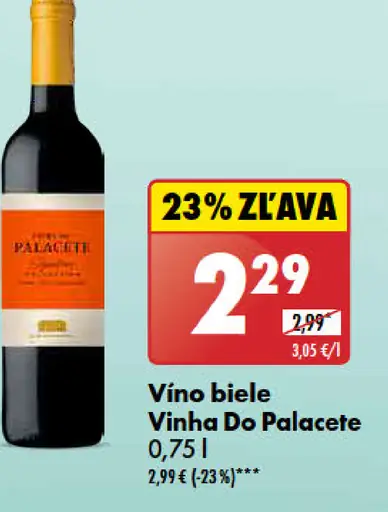 Vinha Do Palacete Vino biele
