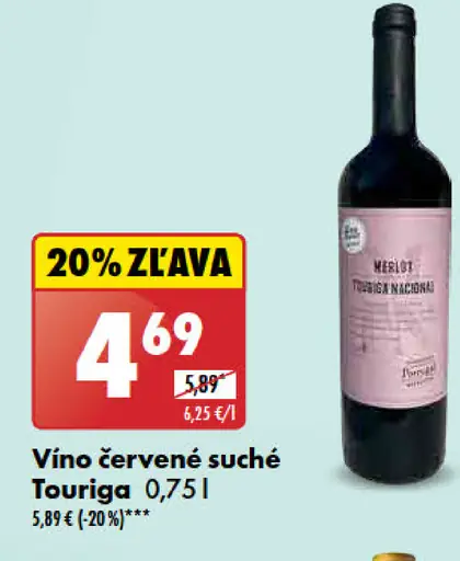 Touriga Vino červené suché