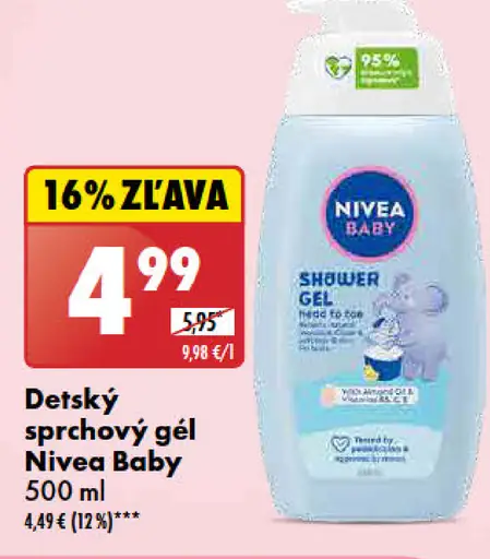 Nivea Baby detský sprchový gél