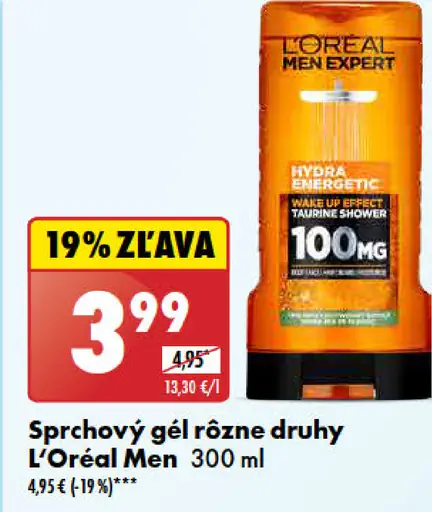 L'Oréal Men sprchový gél