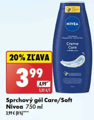 Nivea sprchový gél