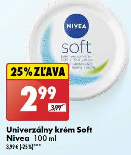Univerzálny krém Soft Nivea