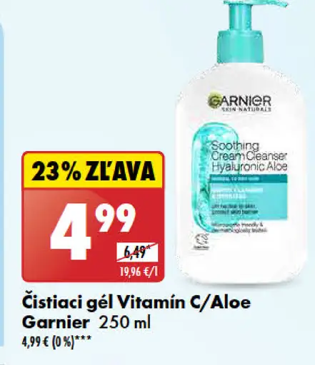 Pleťový krém/gél Hyaluronic Aloe Garnier