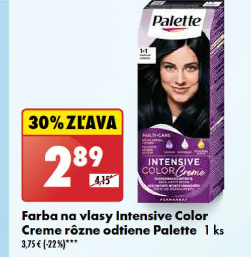 Palette Intensive Color Creme farba na vlasy nugát 6-65