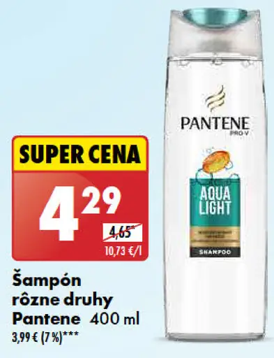 Pantene šampón
